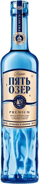 Водка Пять озер премиум