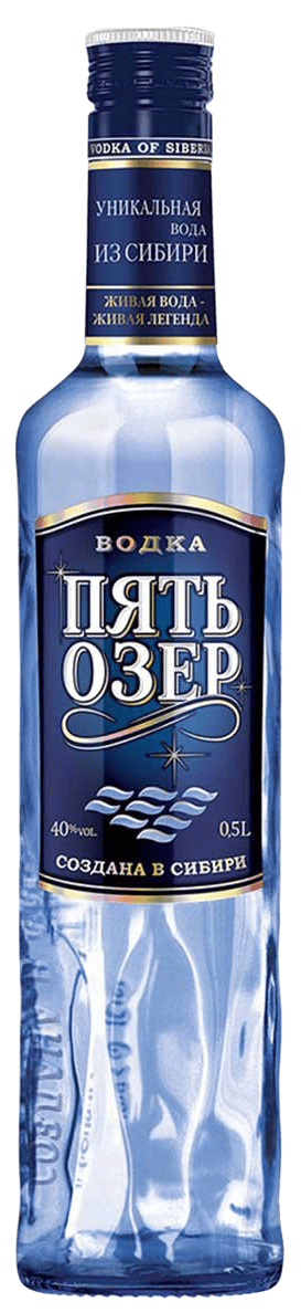 Водка Пять озер
